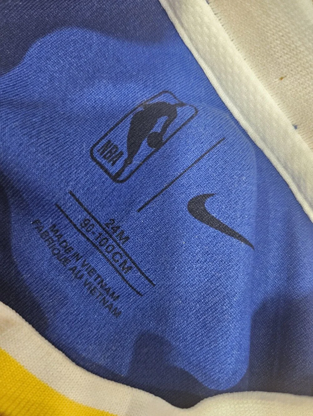 2T Nike NBA Golden State Warriors Basketball Jersey Onesie Curry 30